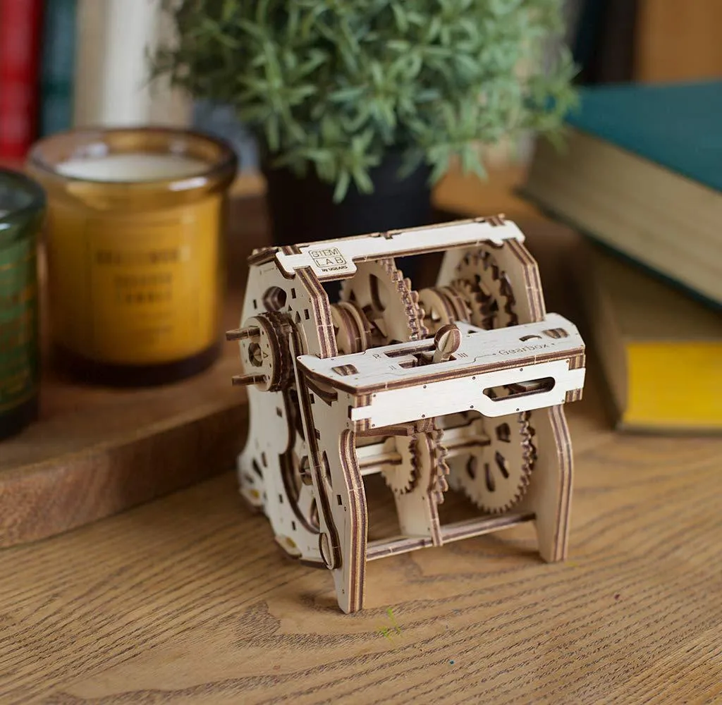 UGears Gearbox 3D Model Kit