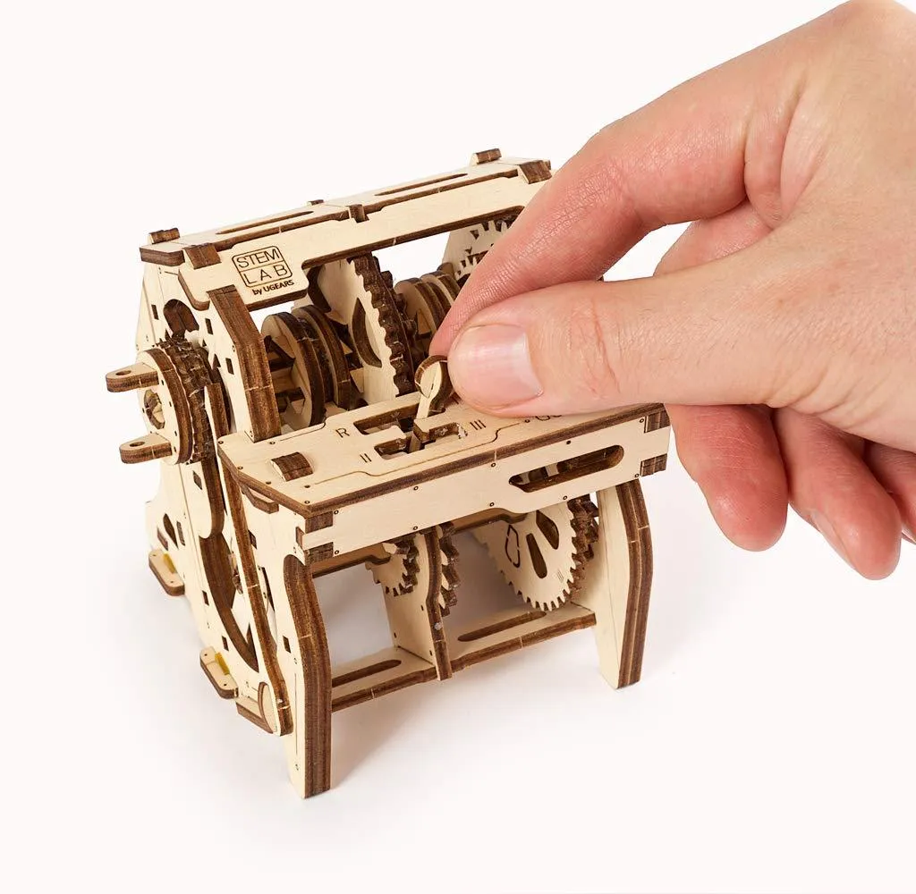 UGears Gearbox 3D Model Kit