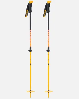 Vision Ski Poles - Orange 2025